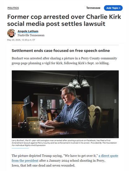 Posted media